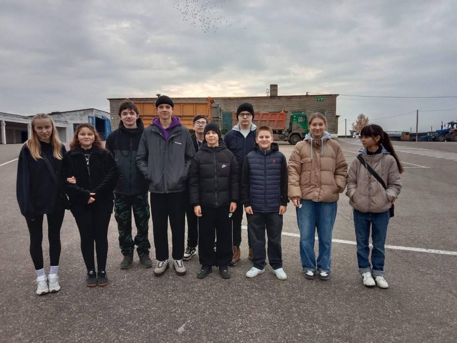 Экскурсия на механизированный двор ОАО 