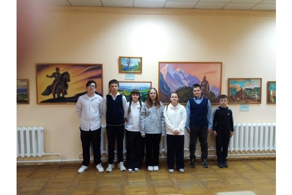 Выставка картин художника Н. Рериха 